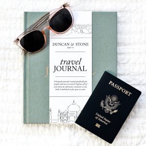 Travel Journal Book - Sage Green