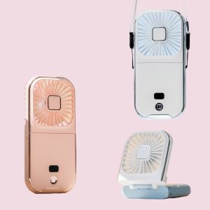 PhonePal 3 in 1 PRO: Cooling Fan + Power Bank + Phone Stand (with Display Panel) - Ink Black